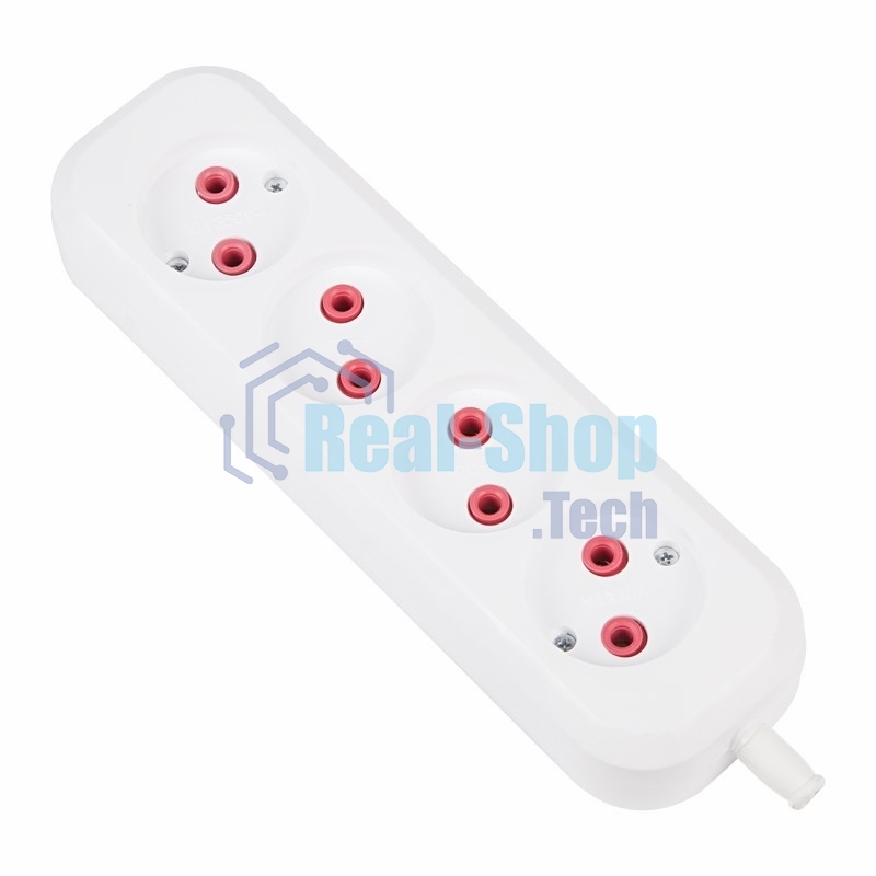 Колодка 4 гнезда б/з PROconnect 