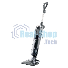 Пылесос паровой вертикальный Starwind SSV9555 темно-серый/серебристый, питание от сети, 120 Вт, уборка сухая/паром, пылесборник 0.5 л