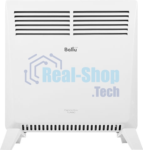 Конвектор Ballu Camino Eco Turbo BEC/EMT-1000 белый, 1000 Вт, 15 м2, термостат