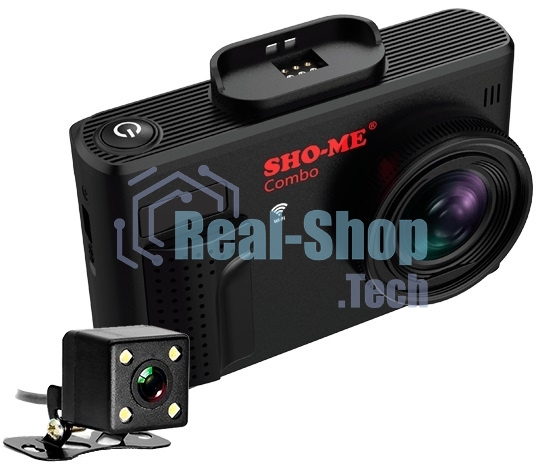 Видеорегистратор Sho-Me Combo Note WiFi DUO, 1920x1080, 2.31