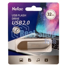 Флешка USB Netac U352 NT03U352N-032G-20PN USB 2.0 32Gb, retail version