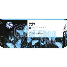 Картридж струйный HP 727 C1Q12A черный матовый, 300мл, для Designjet T920/T1500/T2500