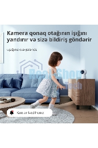 Камера AQARA Camera Hub G3/Камера+ управления/Управление жестами/Камера 360/2K 2304х1296p/Протокол связи:Zigbee/WiFi/Питание:USB-C/белый CH-H03