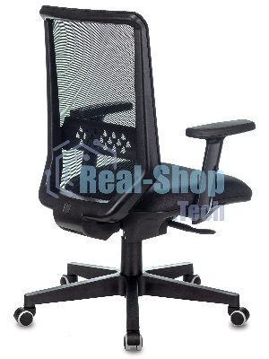 Кресло Бюрократ EXPERT TW-01 черный, сетка, подголовник
