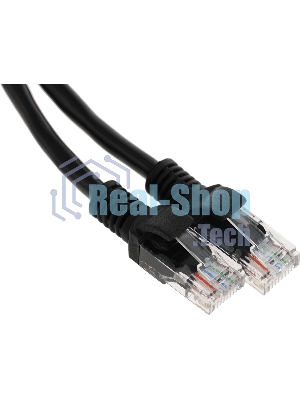Патч-корд Premier PP12-1M/BK 1000Гбит/с UTP 4 пары cat.5E CCA molded 1м черный RJ-45 (m)-RJ-45 (m)