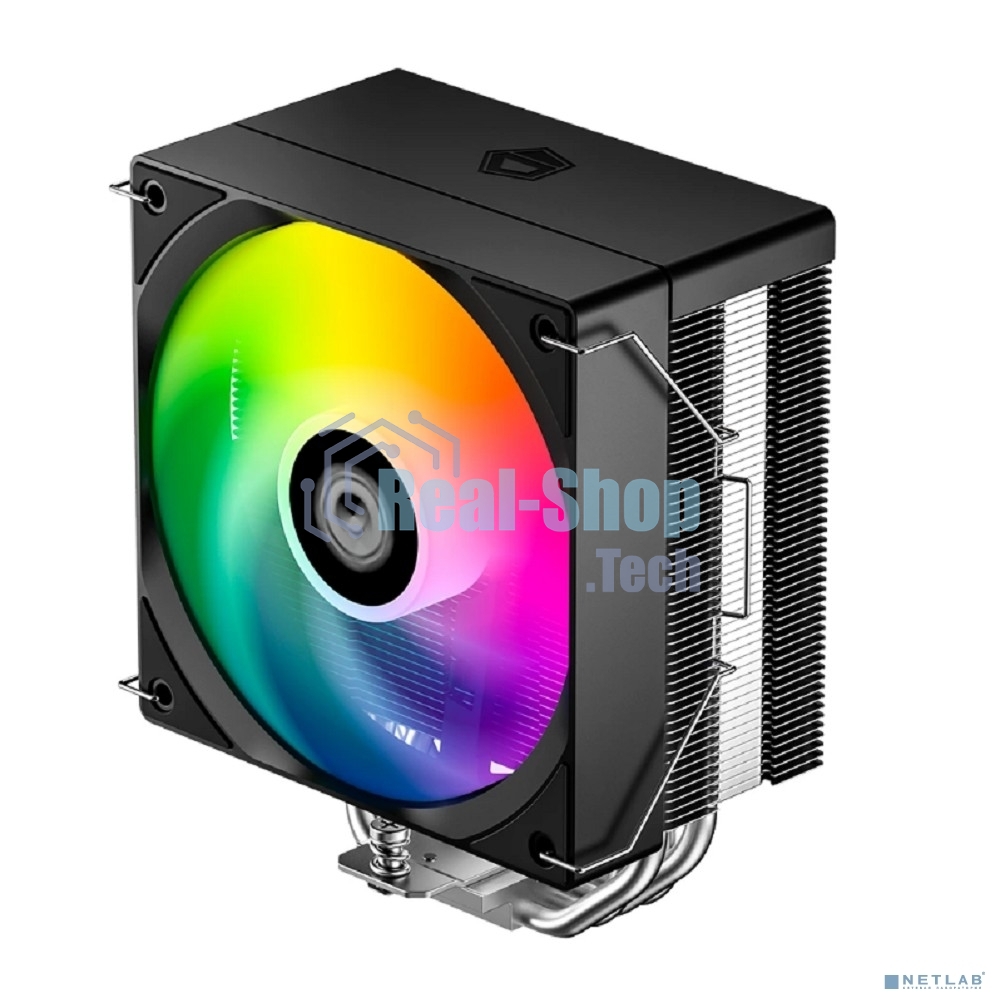 Кулер для процессора ID-COOLING SE-214-XT V2 ARGB LGA1851/1700/1200/115X/AM5/AM4 (16шт/кор, TDP 200W, PWM, 4 тепл.трубки прямого контакта, FAN 120мм, Addressable RGB LED) RET