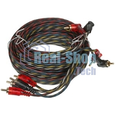 Кабель Ural КМ 4RCA МТ5М 5м (упак.:1шт)
