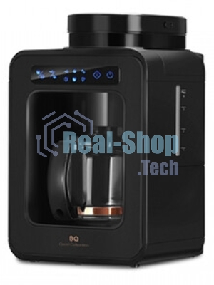 Кофеварка капельная BQ CM7000 Black-Rose Gold со встроенной кофемолкой, исп. кофе - молотый/зерновой, 0.6 л, 600 Вт.