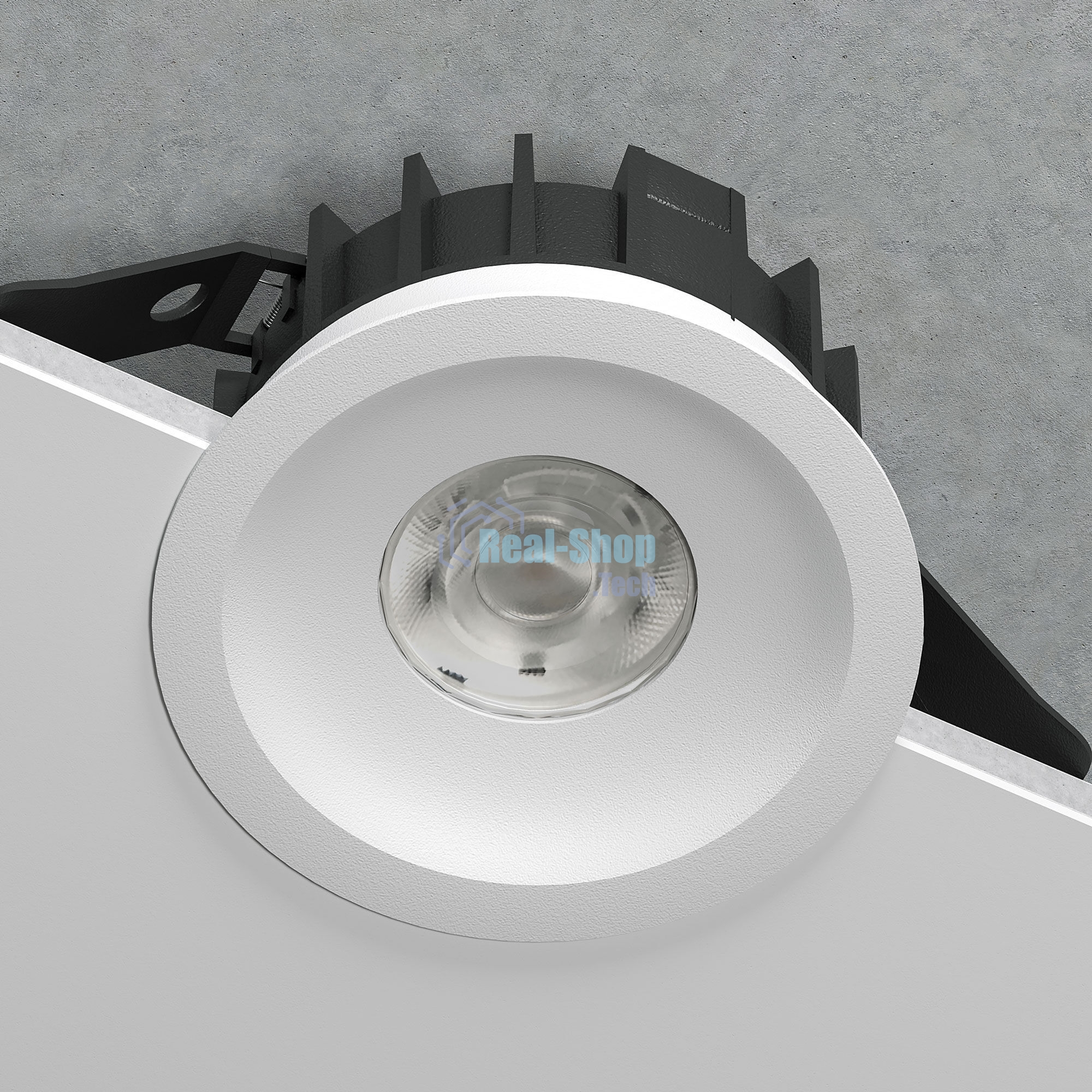 25069/LED 20W 4000K / светильник встраиваемый светодиодный / белый