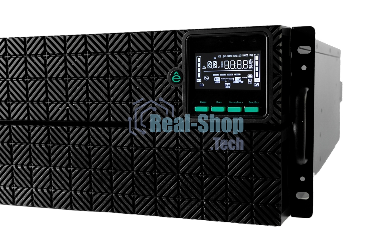 Источник бесперебойного питания Systeme Electric Smart-Save Online SRTSE 2 SRTSE8KRTXLIG2 / 8000 ВА / 8000 Вт / 5 x IEC 320 C13, 3 x IEC 320 С19