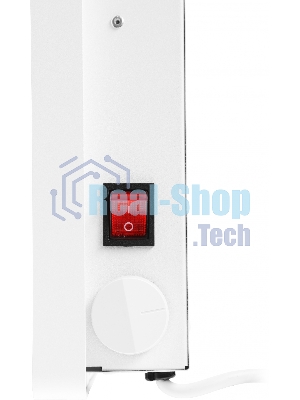 Конвектор электрический Primera Ram PHP-1008-MXR белый, 15 м², 1000 Вт, термостат