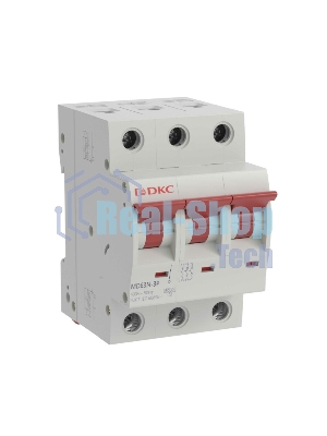 Выключатель автоматический трехполюсный DKC 25А C MD63N-3PC25 6кА