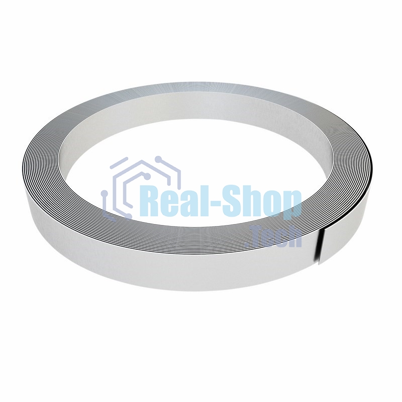 Лента полоса монтажная оцинкованная прямая, упаковочная Rexant 20х0,55 мм, рулон 25 м