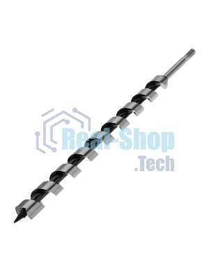 Сверло винтовое по дереву Kranz 28х460 мм, шестигранный хвостовик