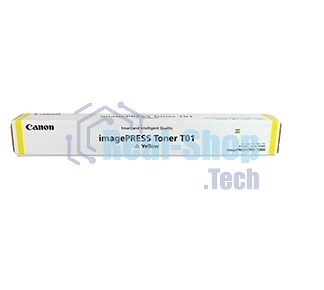 Тонер лазерный Canon TONER T01 желтый (59 500 стр.) для Canon imagePRESS C710, C810, C910