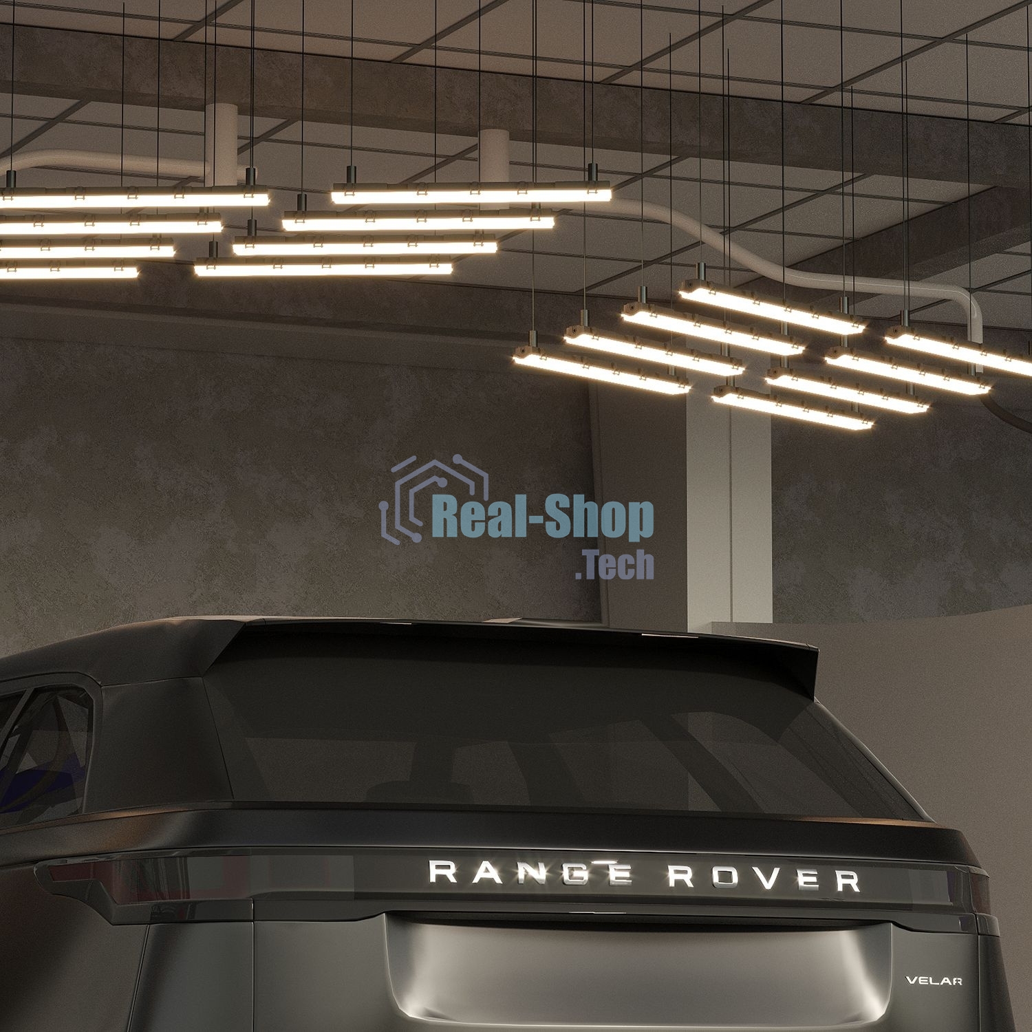 Светильник линейный Gauss СПП-Т8-G13 LITE 220-230V IP65 665x85x55мм для LED ламп 2х600мм 1/16