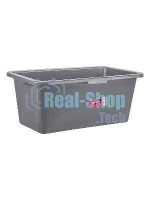 Таз прямоугольный Matrix строительный усиленный, 55 л