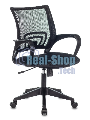 Кресло Бюрократ CH-695N/BLACK черный, сетка, 120 кг, механизм качания