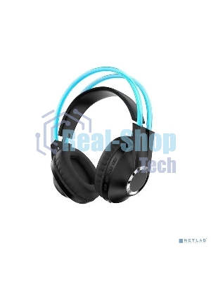 Беспроводные/проводные наушники Qumo Party Rave BT 0076 серый, полноразмерные, Bluetooth + проводной, до 6 ч
