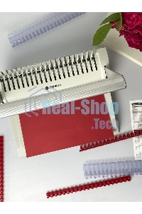 Переплетчик Heleos БП-16 A4/перф.16л.сшив/макс.500л./пластик.пруж. (6-51мм)