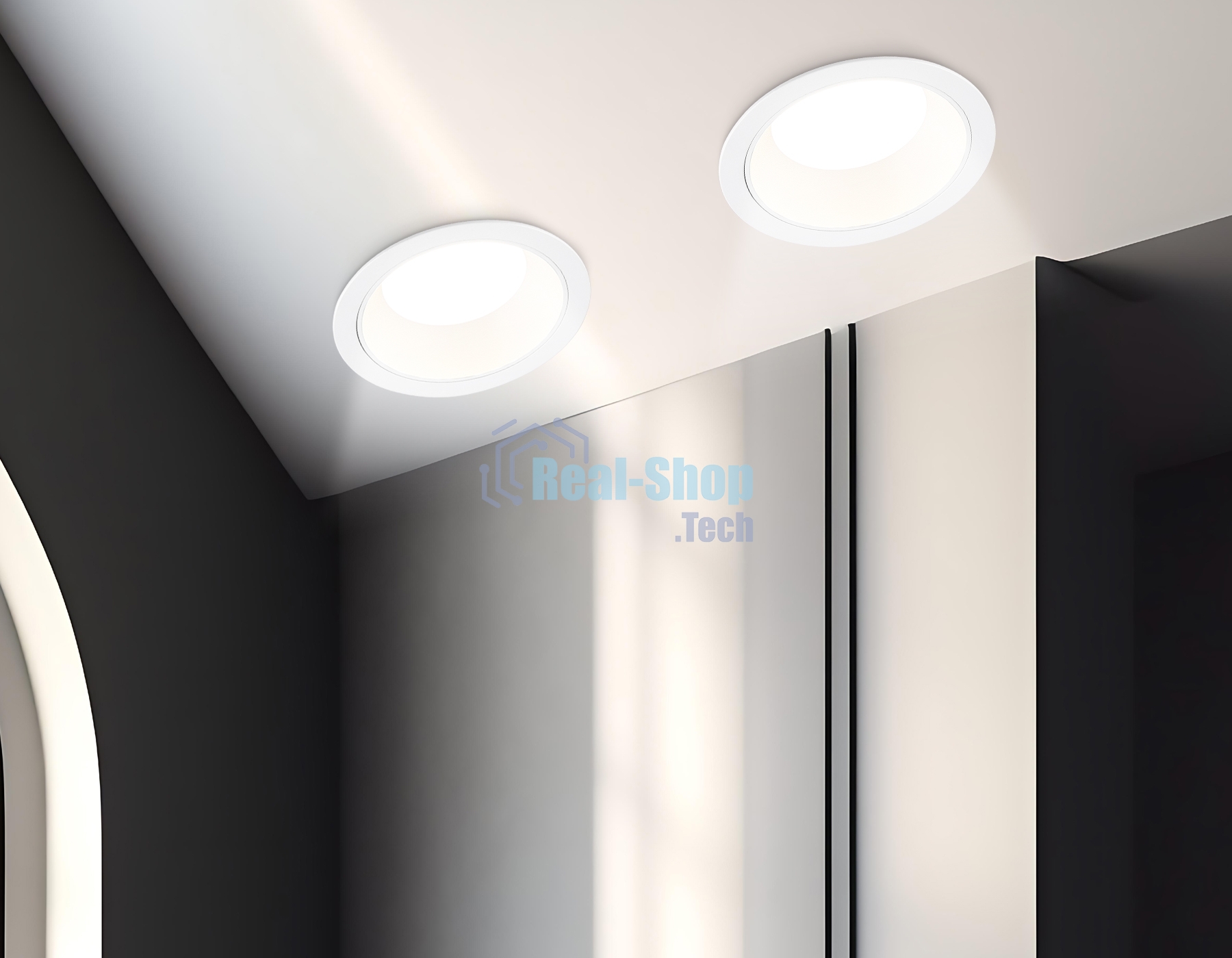 Светильник Ambrella light TN52331 SWH белый песок GX53 max 12W D115*25
