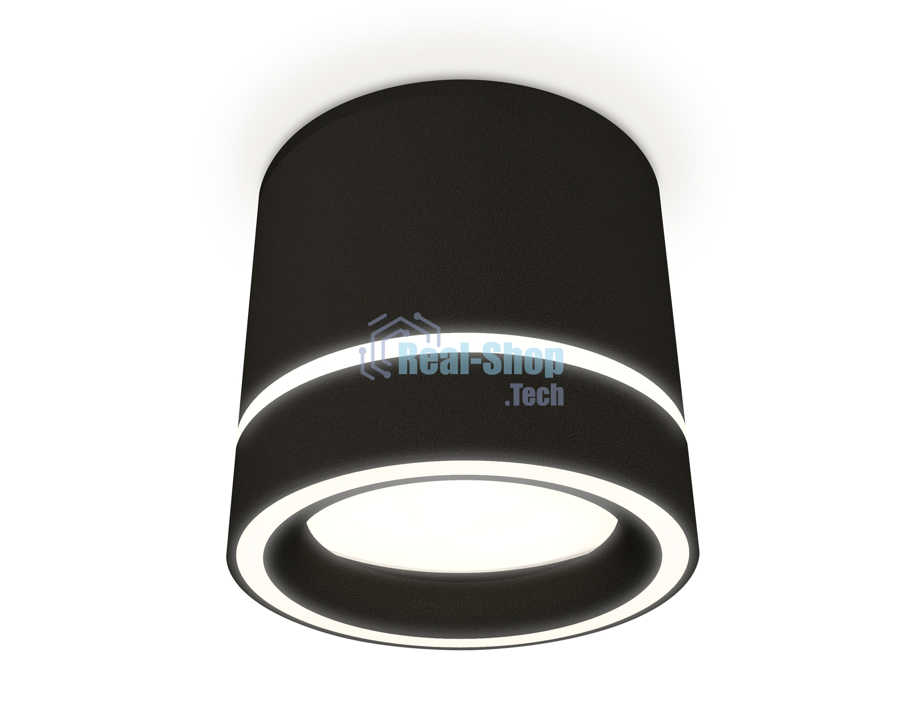 Светильник Ambrella Light XS8111004 SBK/FR черный песок/белый матовый GX53 (C8111, N8434)