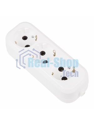 Колодка 3 гнезда с/з PROconnect 