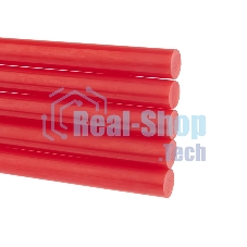 Клеевые стержни Rexant, Ø11 мм, 100 мм, красные, 6 шт., блистер