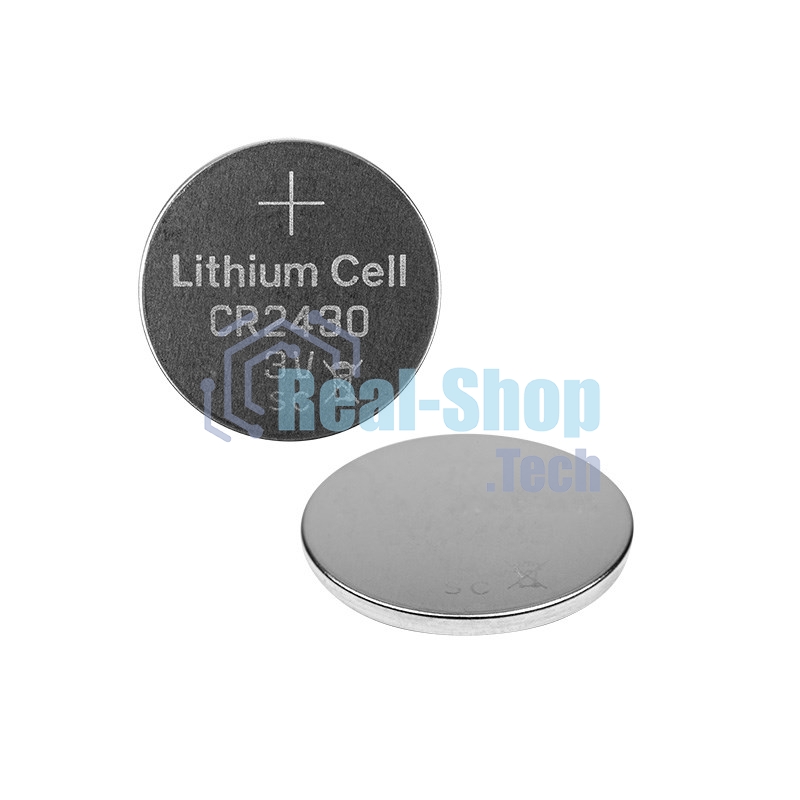 Литиевые батарейки Rexant CR2430 3 V 300 mAh блистер