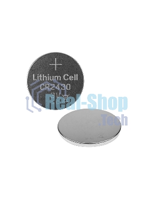 Литиевые батарейки Rexant CR2430 3 V 300 mAh блистер