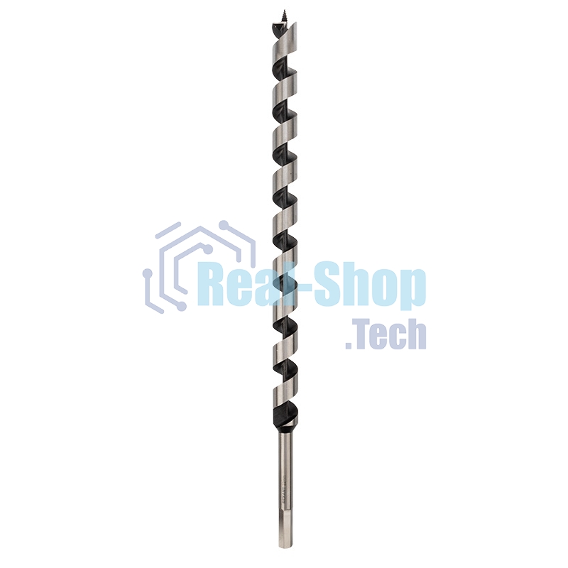 Сверло винтовое по дереву Kranz 22х460 мм, шестигранный хвостовик