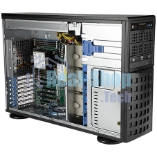 Серверная платформа Supermicro SYS-740P-TR 4U noCPU(2)3rd GenScalable/TDP 270W/no DIMM(18)/SATARAID HDD(8)LFF/2x1GbE/2x1200W