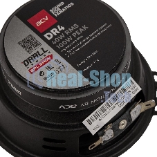 Колонки автомобильные ACV DRALL DR4 (без решетки) 100Вт 94дБ 3Ом 10см (4дюйм) (ком.:2кол.) широкополосные однополосные