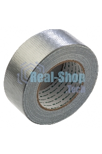 Лента клейкая армированная Сибртех, 48ммх 50м, серебро