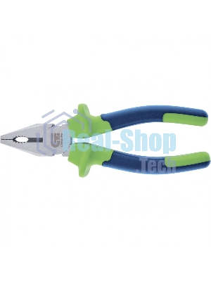 Плоскогубцы Сибртех комбинированные 180мм двухкомпонентные рукоятки