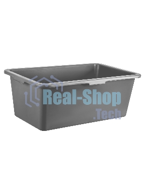 Таз прямоугольный Matrix строительный усиленный, 80 л