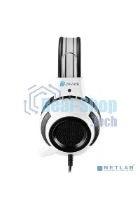 Наушники с микрофоном Oklick HS-G300 белый/черный 2.5м мониторы