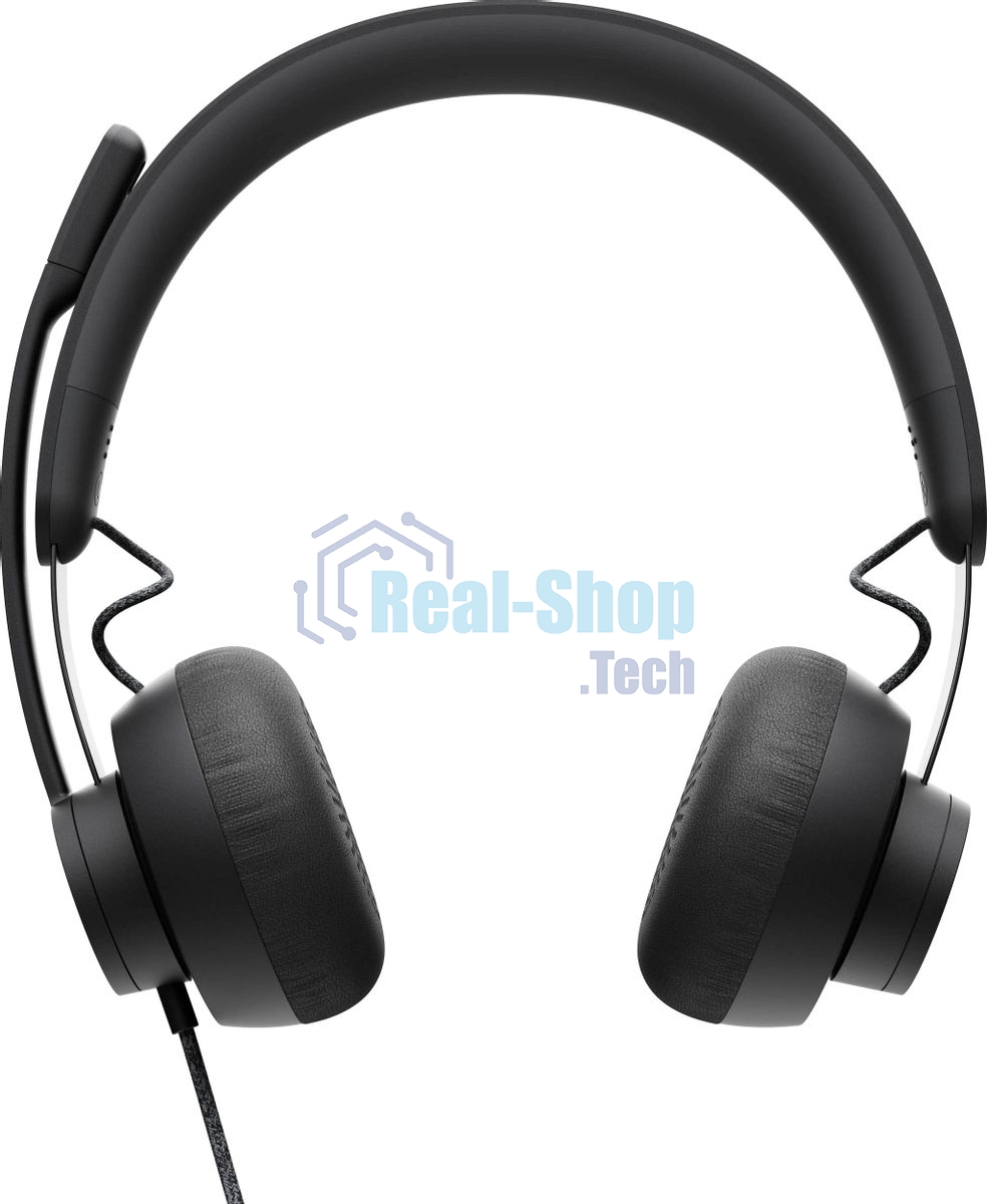 Гарнитура проводная Logitech Headset Zone Wired Teams Graphite
