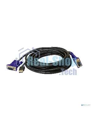 Кабель KVM ORIGO OKVMCU5/A1A с разъемами VGA и USB, 5 м