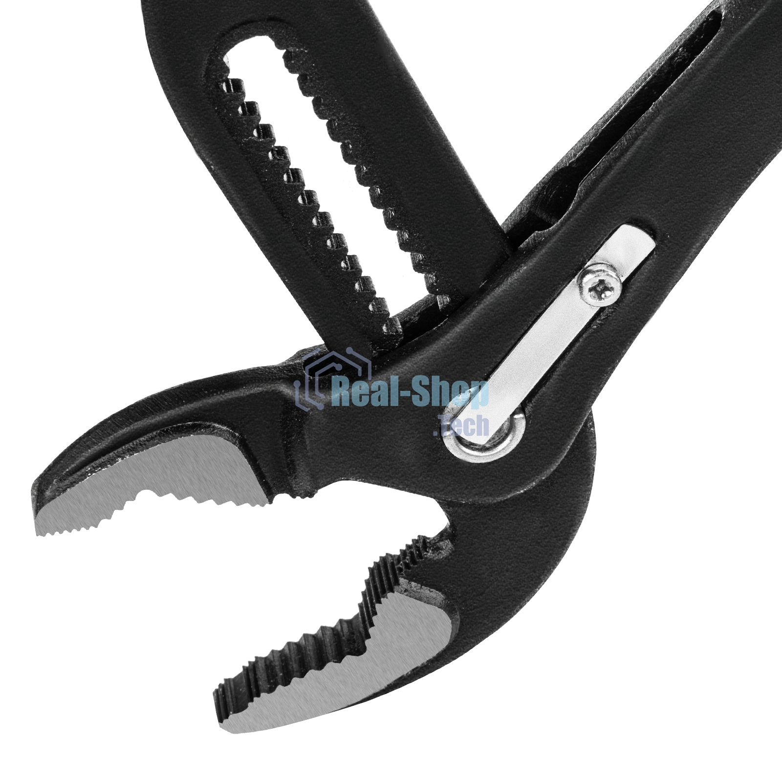 Переставные клещи Matrix 300 мм, кнопочный механизм, хром-ванадий, обливные рукоятки