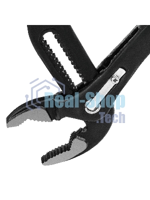 Переставные клещи Matrix 300 мм, кнопочный механизм, хром-ванадий, обливные рукоятки