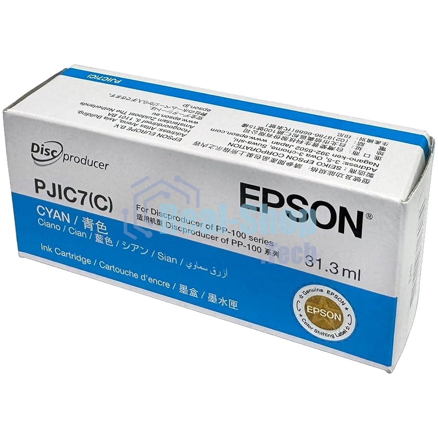 Картридж струйный PJIC1(C) голубой INK CARTRIDGE PP-100