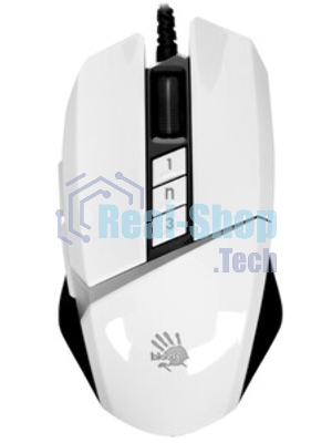 Мышь проводная A4Tech Bloody W60 Max белый, 10000 dpi, USB, кнопки - 10