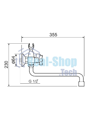 SL118-140 Смеситель для ванны