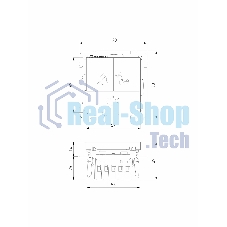 Кнопка звонка с индикацией для отелей Werke W1114601 (белый)