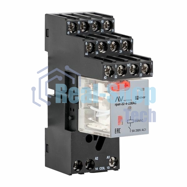 Разъем для реле РM5 22/4 EKF AVERES