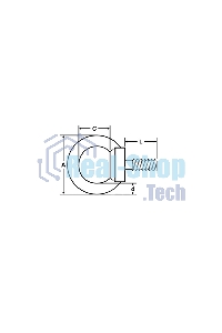 Рым-болт DIN Rexant 580 М6