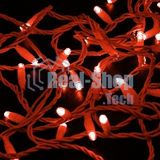 Гирлянда Neon-night Нить 10м, постоянное свечение, белый ПВХ, 230В, красный