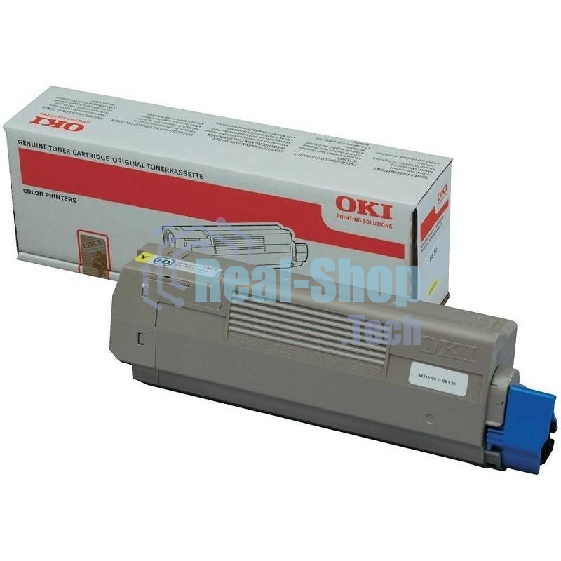 Картридж лазерный Oki C610 6K (yellow)