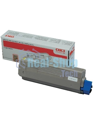 Картридж лазерный Oki C610 6K (yellow)